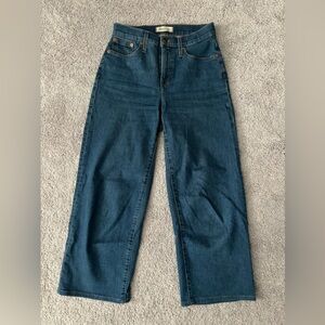 Madewell perfect vintage wide leg jeans 26P